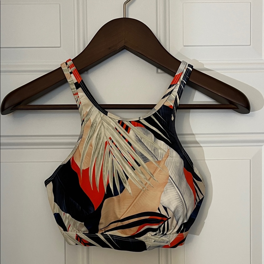 Athleta Multicolor Tropical Bikini Top